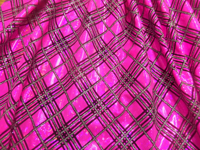 3.N. Pink Broken Glass Diagonal Checker